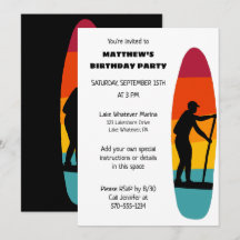 Standup Paddelbrett SUP Custom Party