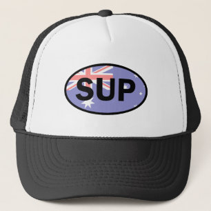 Standup Paddleboard Australia Flag Truckerkappe