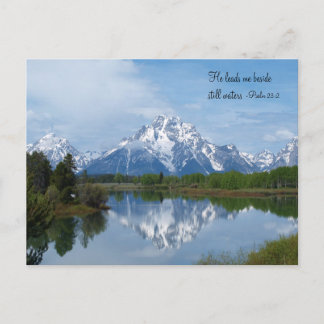 Standwasser-Postkarte Postkarte