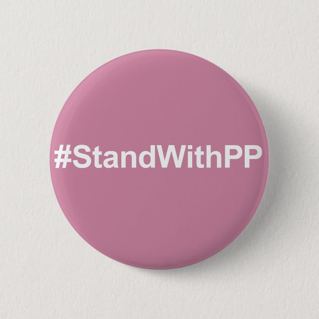 #StandWithPP Knopf Button (Vorderseite)