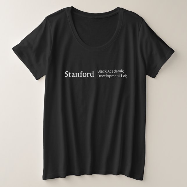 Stanford BAD Labrador - Primärzeichen Große Größe T-Shirt (Design vorne)