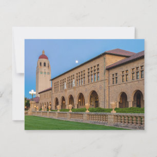 Stanford bei Moonrise Postkarte