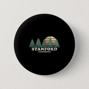 Stanford Ca Vintage Throwback T-Shirt Retro 70er D Button