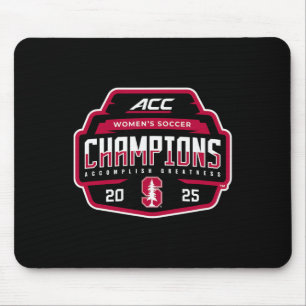 Stanford Cardinal Acc Meister 2025 Frauenfußball Mousepad