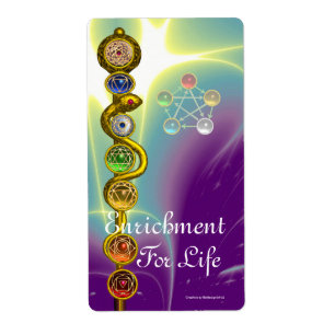 STANGE VON ASCLEPIUS 7 CHAKRAS, YOGA, GEISTIGE