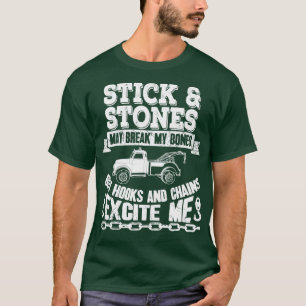 Stangen und Steine können meine Knochen brechen, a T-Shirt