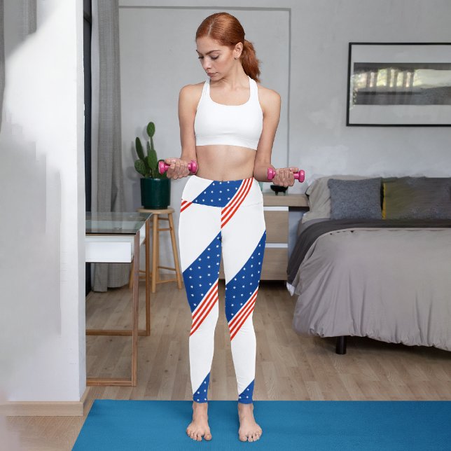 Stangen und Streifen Capri Leggings (Von Creator hochgeladen)