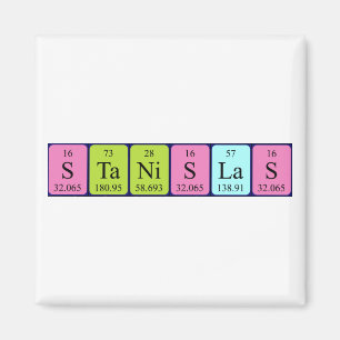 Stanislas Periodenmagnet Magnet