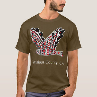 Stanislaus Landkreis Redwedk Hawk Native American  T-Shirt