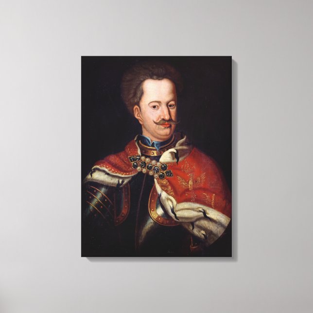 Stanislaw I Leszczynski Leinwanddruck (Vorderseite)