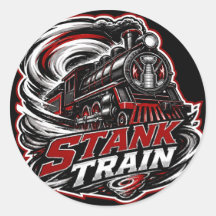Stank Train Carolina Hockey Aufkleber