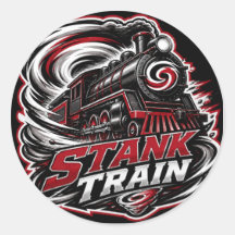 Stank Train Carolina Hockey Aufkleber