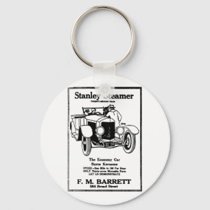Stanley-Dampfer-Anzeigen-Schlüsselanhänger 1928 Schlüsselanhänger