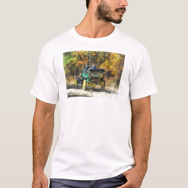 Stanley-Dampfer-Automobil T-Shirt (Vorderseite)