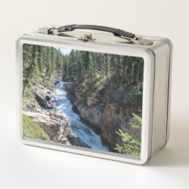 Stanley Falls, kanadische Naturschönheit, Wasserfa Metall Brotdose