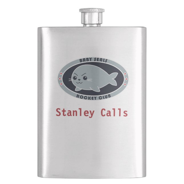 Stanley-Flasche Flachmann (Vorderseite)