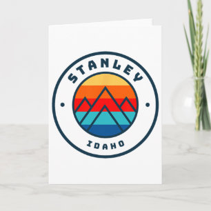 Stanley Idaho Skifahren Snowboardfahren Familien-S Karte