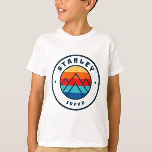 Stanley Idaho Skifahren Snowboardfahren Familien-S T-Shirt