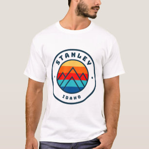 Stanley Idaho Skifahren Snowboardfahren Familien-S T-Shirt