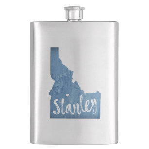 Stanley Idaho Wood Grain Flachmann