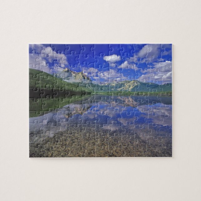 Stanley Lake im Sawzahngebirge von Idaho (Horizontal)