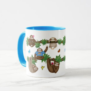 Stanley Sloth Blue personifizierte Mug Tasse