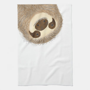 Stanley Sloth jolie serviette à thé