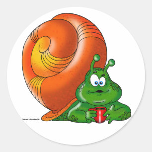 STANLEY SNAIL RUNDER AUFKLEBER