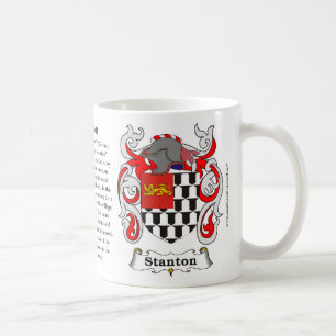 Stanton, der Ursprung, die Bedeutung und das Kaffeetasse