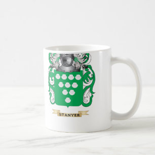 Stanyer Wappen (Familienwappen) Kaffeetasse