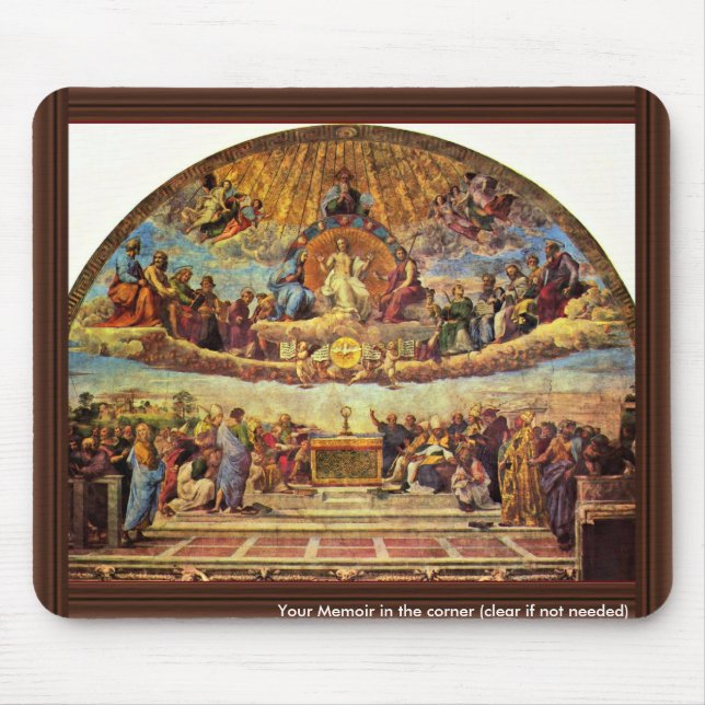 Stanze Della Signatura in Vatikan für Papst Jul Mousepad (Vorne)