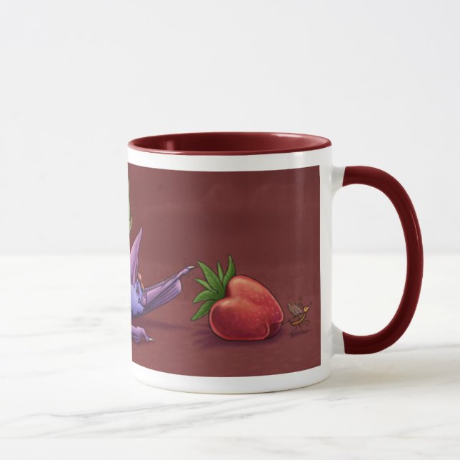 Stapel der Peckish Welpen Tasse (Rechts)