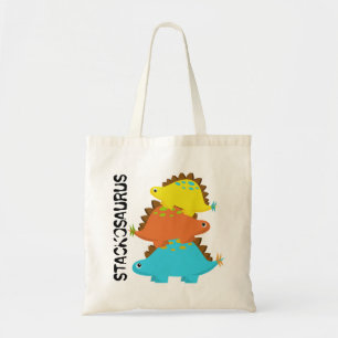 Stapel der Stegosaurus-Tasche Tragetasche