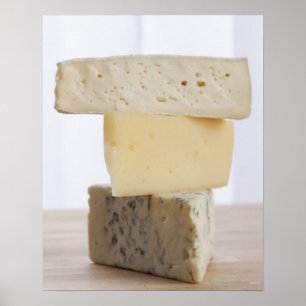 Stapel Käse Poster