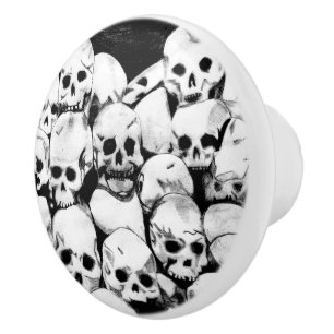 Stapel-O-Schädel Keramikknauf