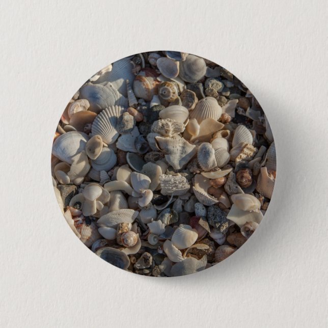 Stapel von Seashells Button (Vorderseite)