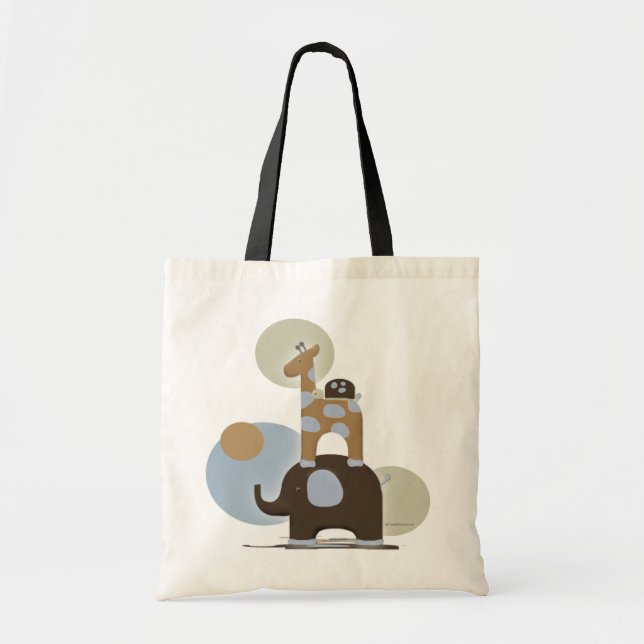 Stapelbare Plüschtier-Tasche Tragetasche (Vorne)