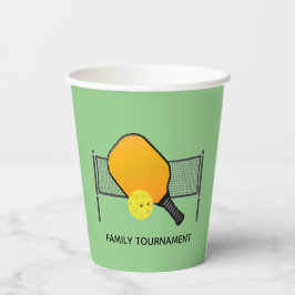 Stapelhalterung für Pickleball-Designpapieraufkleb Pappbecher