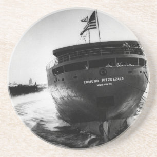 Stapellauf der Edmund Fitzgerald 1958 Getränkeuntersetzer