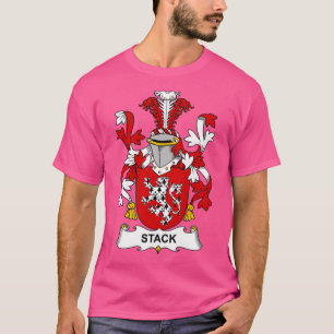 Stapelüberzug des Familienwappens T-Shirt
