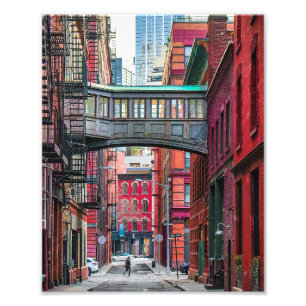Staple Street-Brücke Fotodruck