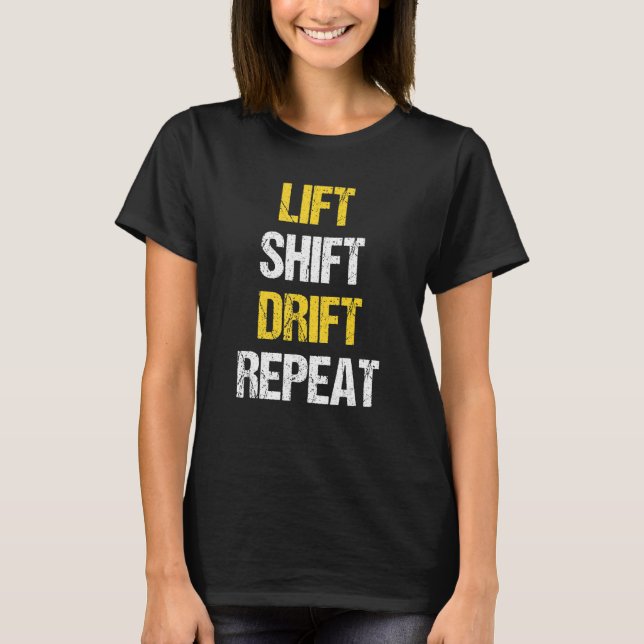 Stapler-Stapler-Forkstac des Staplers T-Shirt (Vorderseite)