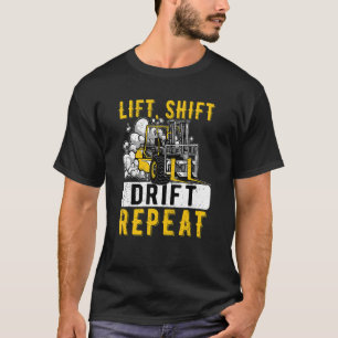 Stapler-Stapler-Forkstac des Staplers T-Shirt