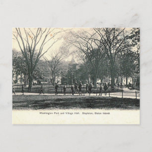 Stapleton, Staten Island, NY 1908 Vintage Postkarte