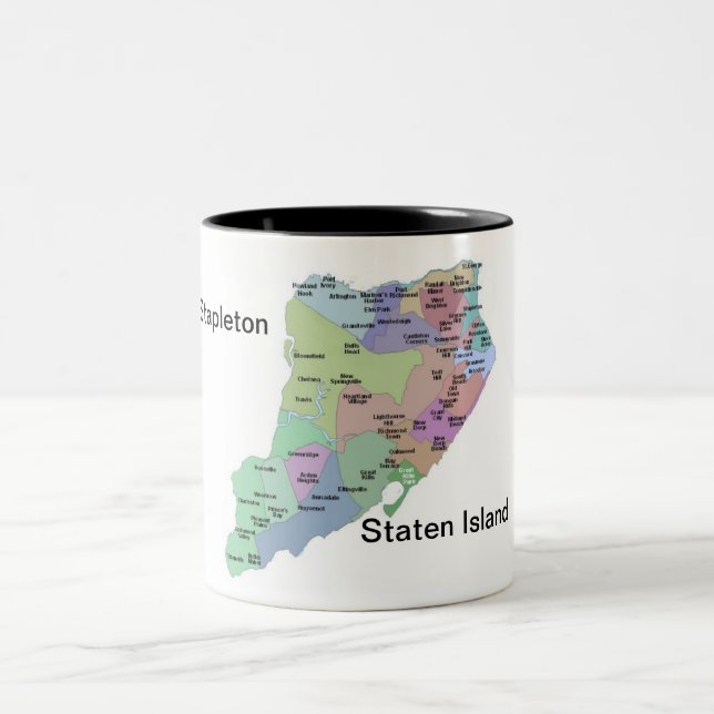 Stapleton, tasse de ton du ~ deux de Staten Island (Centre)
