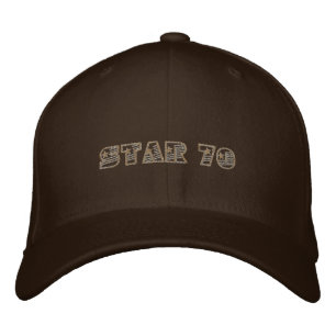 Star 70 Geboren 1970 Disco Gold Bestickte Kappe