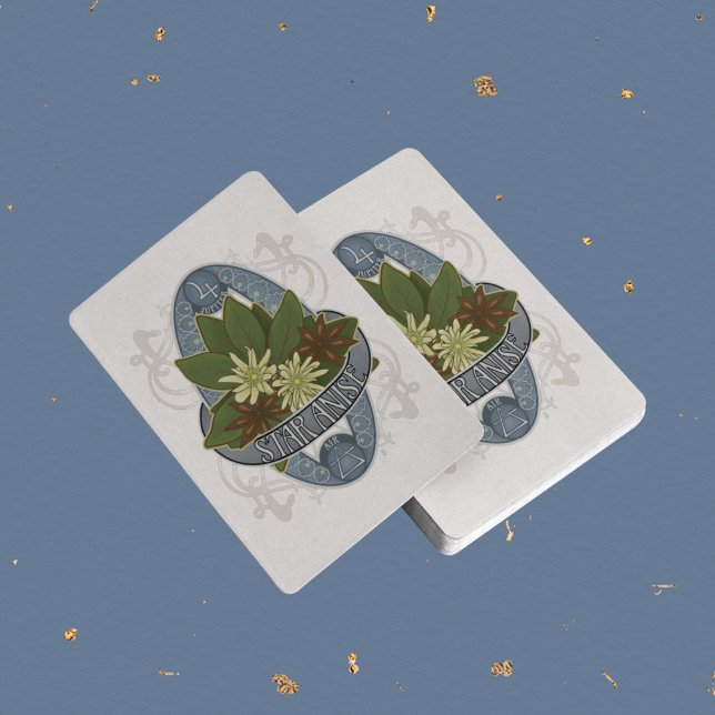 Star Anise - Blume Astrologie und Magie Spielkarten (Von Creator hochgeladen)