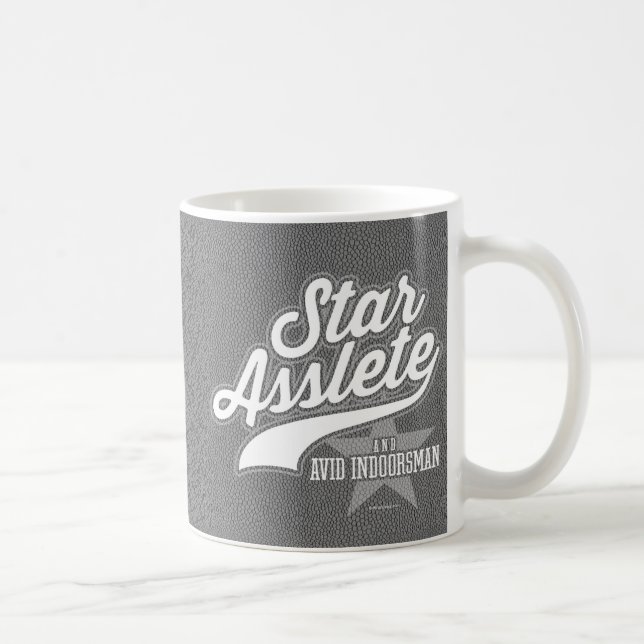 Star Asslete (Avid Indoorsman) Kaffeetasse (Rechts)