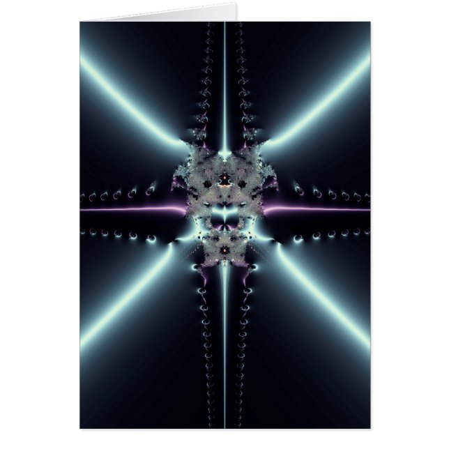 Star Bleue Art Abstrait (Devant)