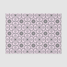 Star-Blume in Pink und Grau